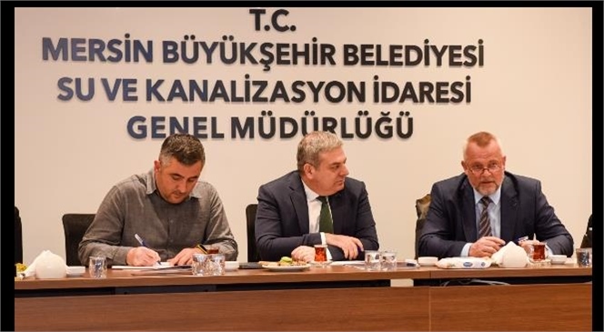 MESKİ; AB DELEGASYONU, AFD VE İLBANK TEMSİLCİLERİ TARAFINDAN ZİYARET EDİLDİ