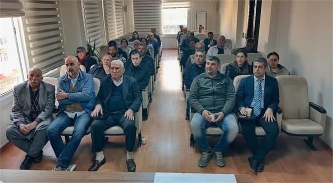 Mersin'de TARSİM Tanıtım Kampanyası, Bilgilendirme Toplantıları Devam Ediyor