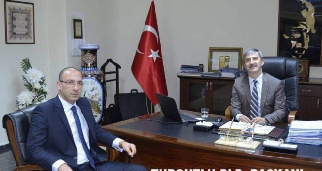 MHP'li Özbayram'dan Başkan Turgay Şirin'e Ziyaret