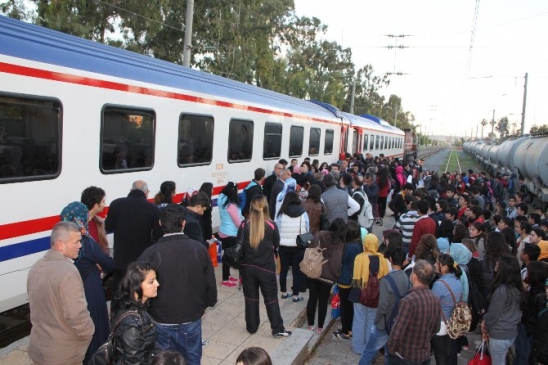 Lise Öğrencileri "Bu Tren Kaçmaz” Projesiyle Geziye Götürüldü