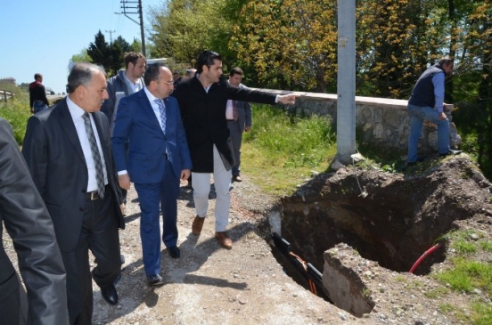 Üzülmez Heyelan Bölgesinde İnceleme Yaptı