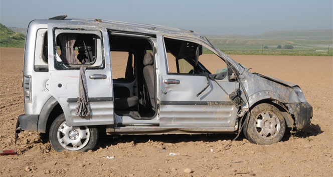 Cizre’de trafik kazası 2 ölü, 4 yaralı!