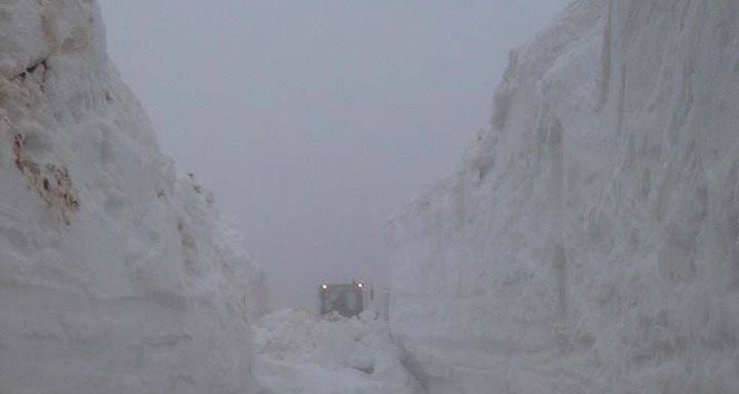 Ordu'da mayıs ayında kar mücadelesi!