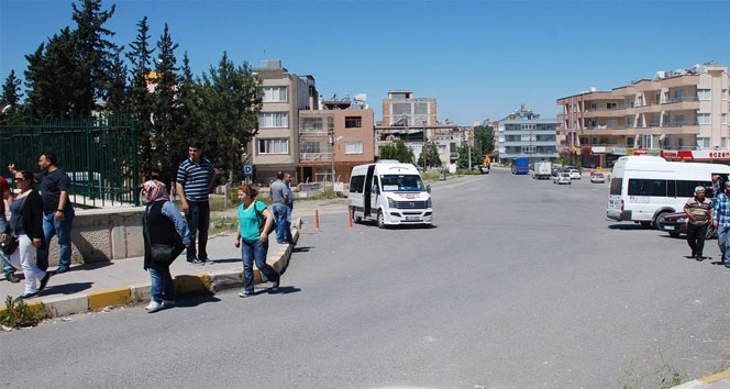 Hatay'da dolmuş gerginliği!