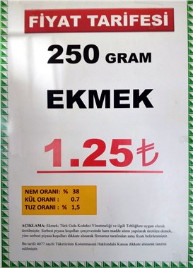 Bakan 'zam yok' dedi ama Kocaeli ve İstanbul'da ekmek fiyatları arttı