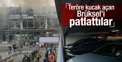 Brüksel Zaventem havaalanında patlama