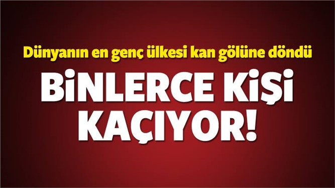 Dünyanın en genç ülkesi kan gölüne döndü!