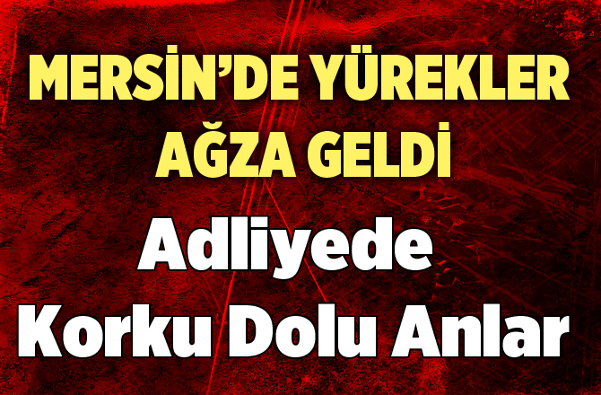 Mersin Adliyesinde İntihar Girişimi