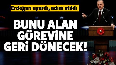 ‘Temiz kâğıdı’ alan göreve geri dönecek