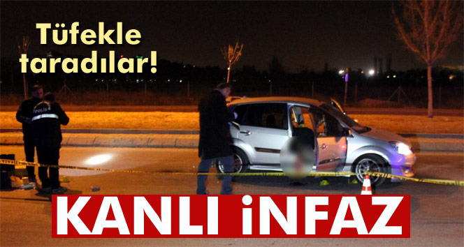 Otomobili taradılar: 1 ölü, 1 yaralı