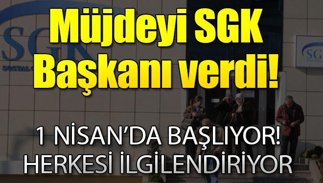 SGK Başkanı canlı yayında açıkladı!