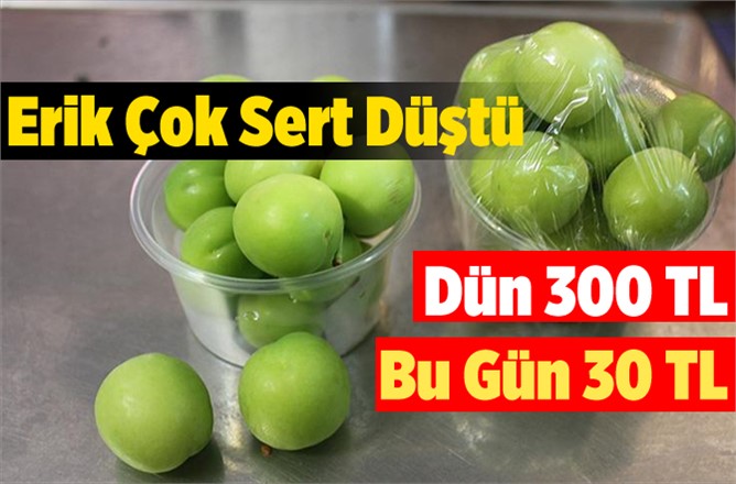 Eriğin Fiyatı Çok Düştü