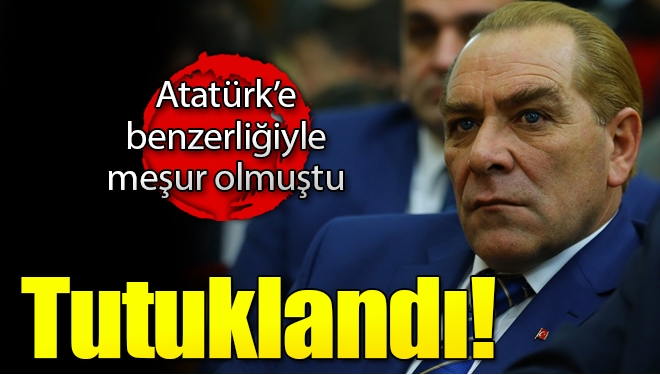 Atatürk'e benzeyen Göksel Kaya tutuklandı!