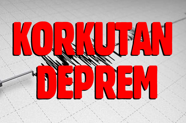 Manisa'dan Korkutan Deprem