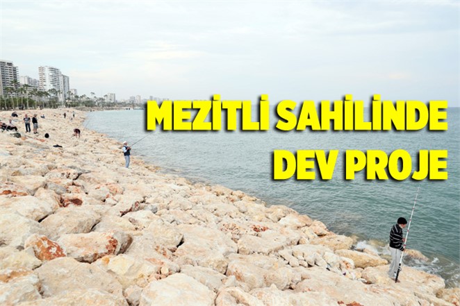 Mezitli Sahil Alanına Ödüllü Kentsel Tasarım Projesi 