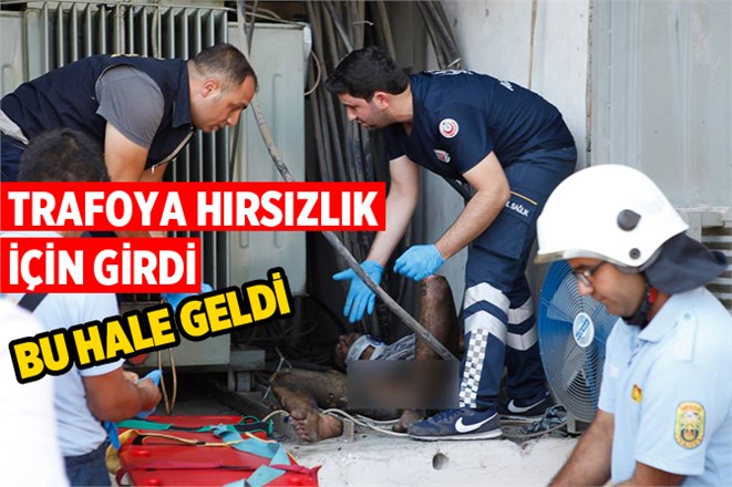 Hırsızlık İçin Girdiği Trafoda Facia Yaşandı