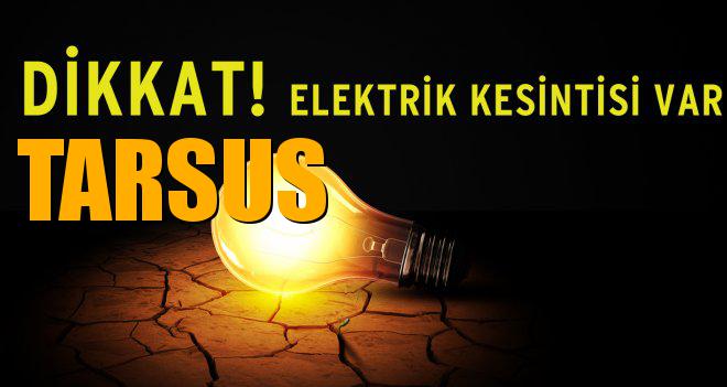 Elektrik Kesintisi Tarsus