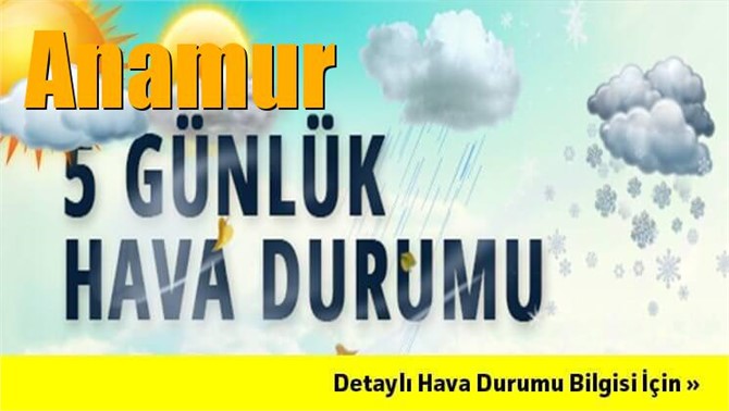 Anamur Hava Durumu