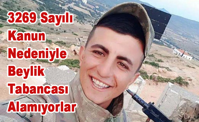 Uzman Çavuşlar, 3269 Sayılı Kanun Nedeniyle Beylik Tabancası Alamıyor