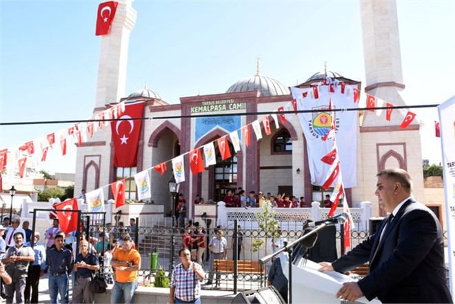 Selçuklu Mimarisi Özelliğini Taşıyan Kemalpaşa Cami ve Medeni Ayhan Taziye Evi Törenle Açıldı