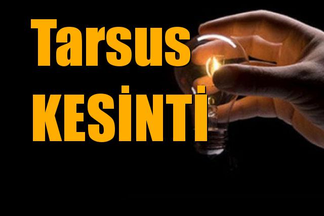 Tarsus Elektrik Kesintisi (Gün gün)