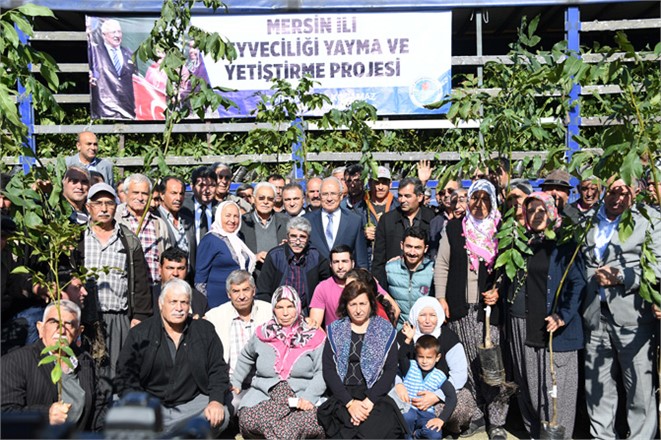 Fidanlar Mersin’de Yeşerecek, Tarım Gelişecek