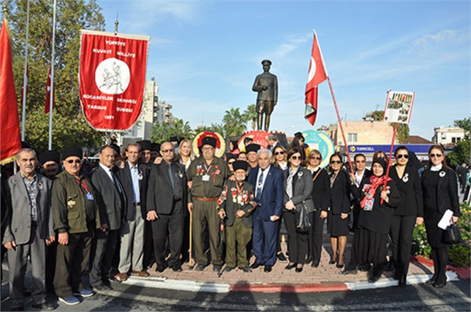 Atatürk, Ölümünün 79. Yıldönümünde Tarsus'ta Anıldı