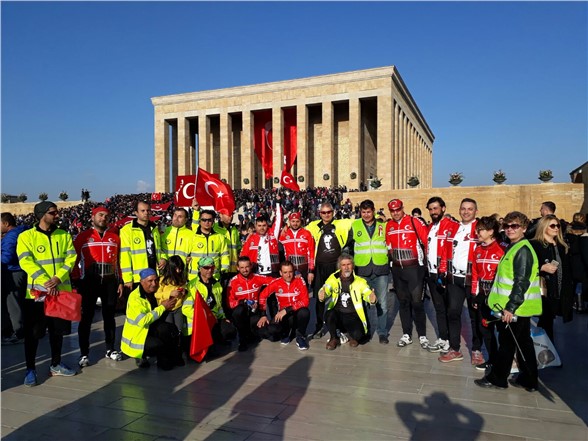 Pedallar Mustafa Kemal Atatürk İçin Çevrildi