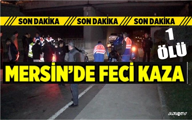 Mersin'de Otomobil Yayaya Çarptı