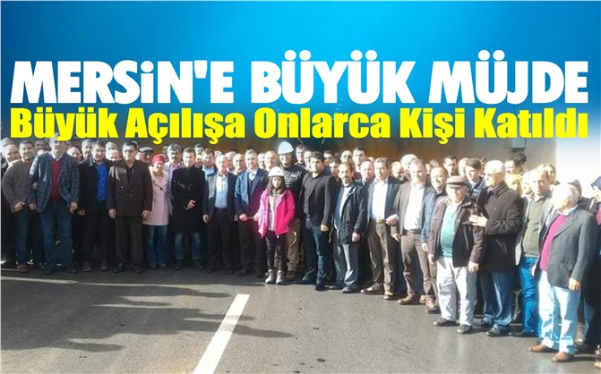 Mersin-Antalya Yolunu Kullanacaklara Büyük Müjde