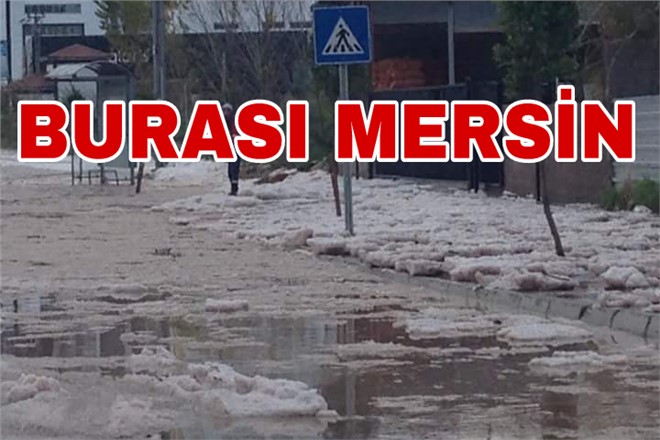 Mersin'de Şiddetli Yağış Hayatı Olumsuz Etkiliyor 