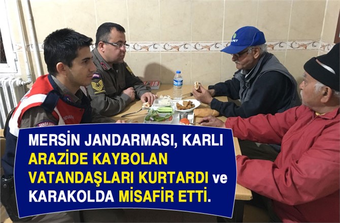 Jandarmanın Aldığı İhbar Üzerine Kurtarma Operasyonu Gerçekleşti