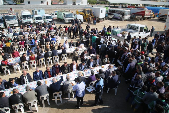 Belediye Personeli Gönül Sofrasında Buluştu