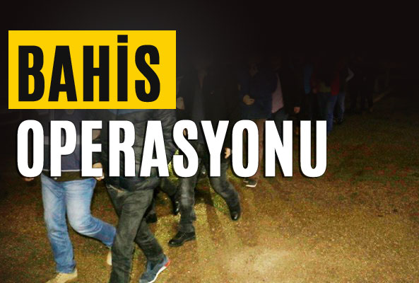 Bahis Çetesine Operasyon Adana, Mersin'de Var Toplam 9 İli Kapsıyor