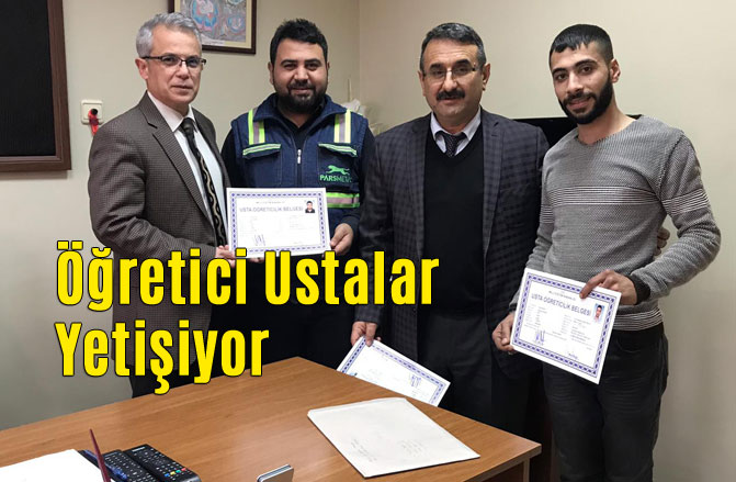 Tarsus MEM Eğitimleri Devam Ediyor, Öğretici Ustalar Yetişiyor