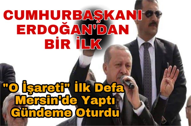 Cumhurbaşkanı Erdoğan'dan Bozkurt İşareti 