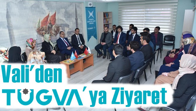 Vali Su'dan TÜGVA Mersin'e Ziyaret