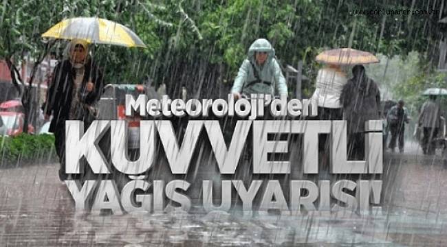 Meteoroloji'den Uyarı Geldi; ''Dikkatli Olun''