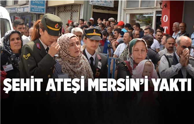 Mersin'de Binlerce Kişi Aynı Acıda Buluştu