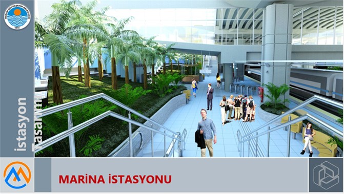 Mersin’e Metro Geliyor, Mersin Metrosu 15 İstasyon İle Hizmet Verecek