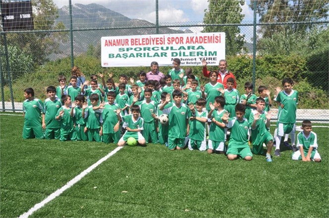 Anamur Belediyesi Spor Akademisi Bu Yazda Çocukların Uğrak Adresi Oldu.