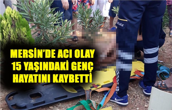 Mersin Ayaş'ta Kaza, Otomobilin Çarptığı 15 Yaşındaki Enes Hayatını Kaybetti