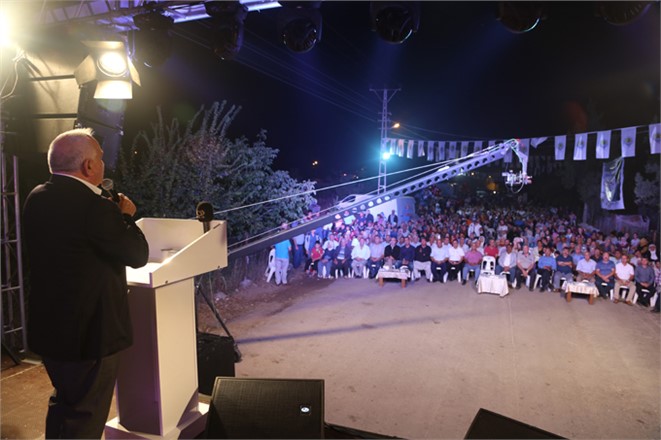 Mersin Erdemli Belediye Başkanı Tollu Vatandaşlarla Avgadı’da Bayramlaştı