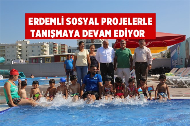 Erdemli Sosyal Projelerle Tanışmaya Devam Ediyor