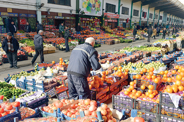 Mersin Yaş Sebze Halinde Sebze Fiyatları