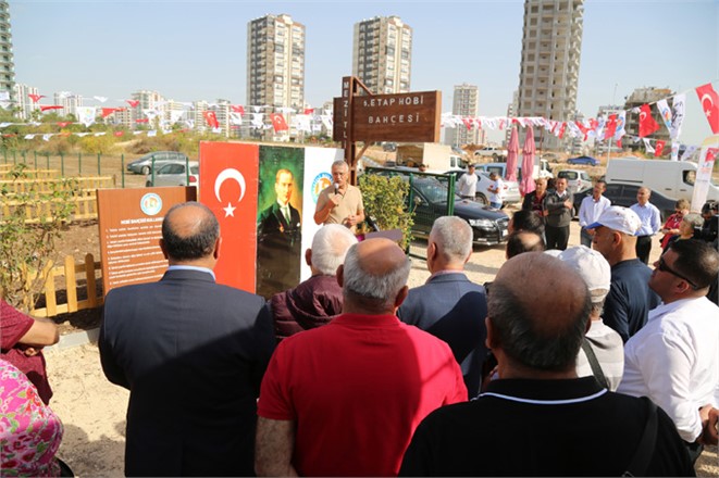 Mersin Mezitli'de Açılış: Mezitli Belediyesi 5. Etap Hobi Bahçesi Açıldı