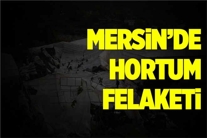 Mersin Anamur’da Şiddetli Yağmur ve Hortum Zarara Yol Açtı !