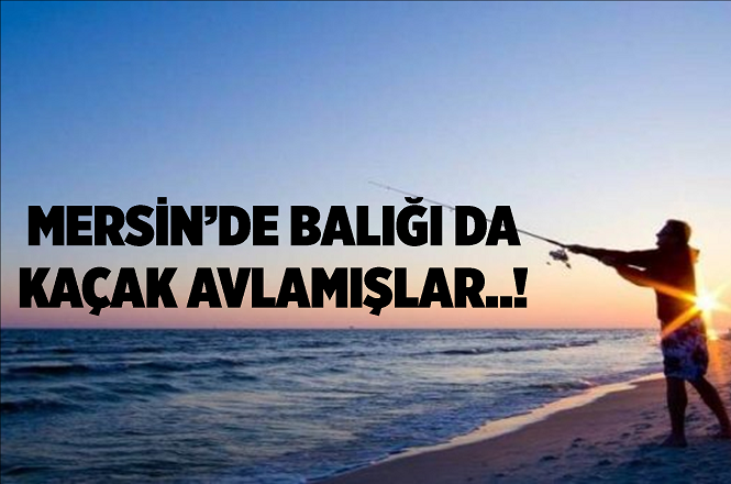 Mersin’in Anamur İlçesinin, Boğuntu Mahallesinde Kaçak Balık Avlayan 2 Kişi Yakalandı