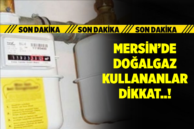 Aksa'dan Mersin'de Doğalgaz Kesintisi Açıklaması