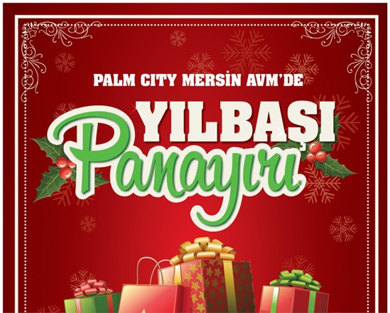 Palm City Alışveriş Merkezi Yılbaşına Hazır